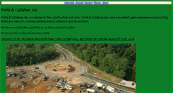 Desktop Screenshot of pottscallahan.com